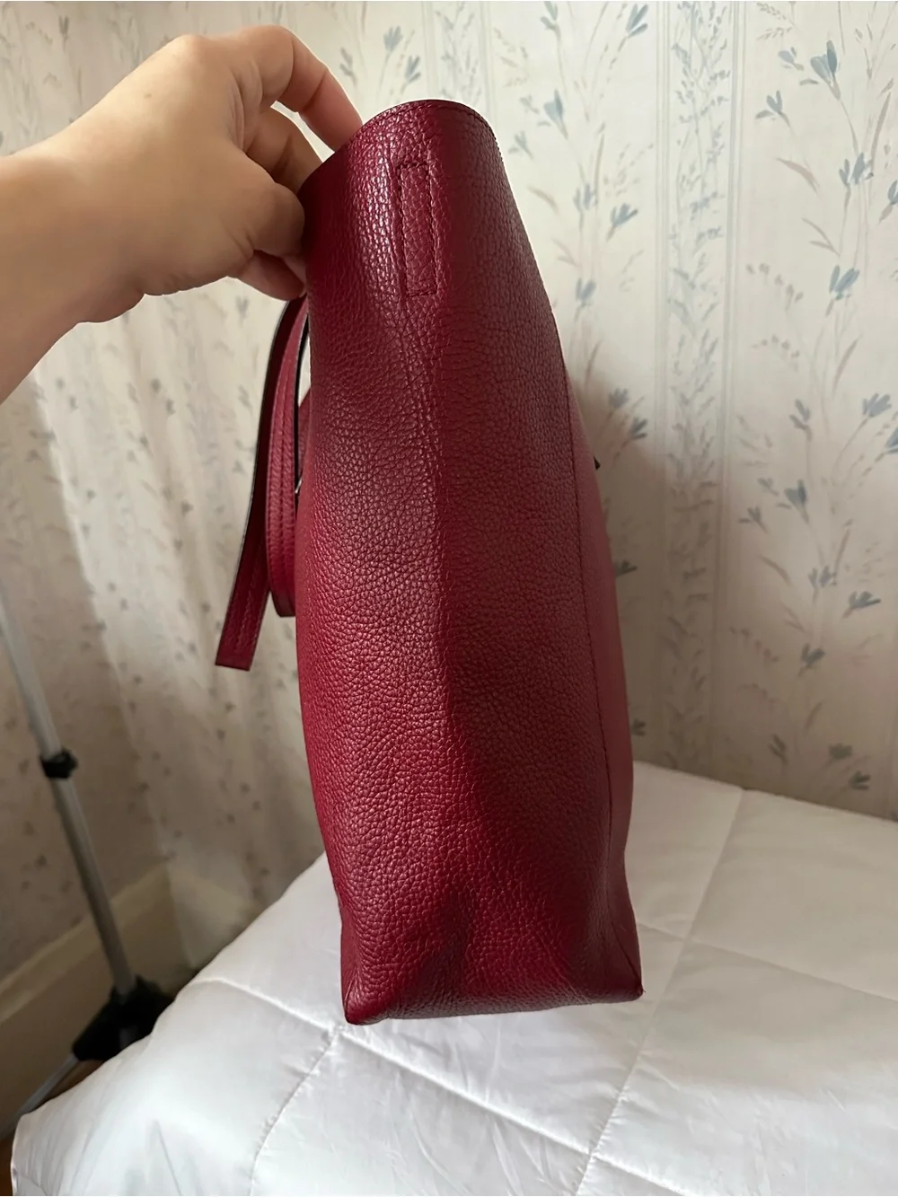 Michael Kors Large Red Leather Tote